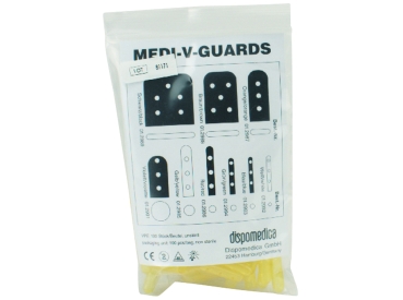 Medi-V-Guards amarillo 4,8mm 100pcs.
